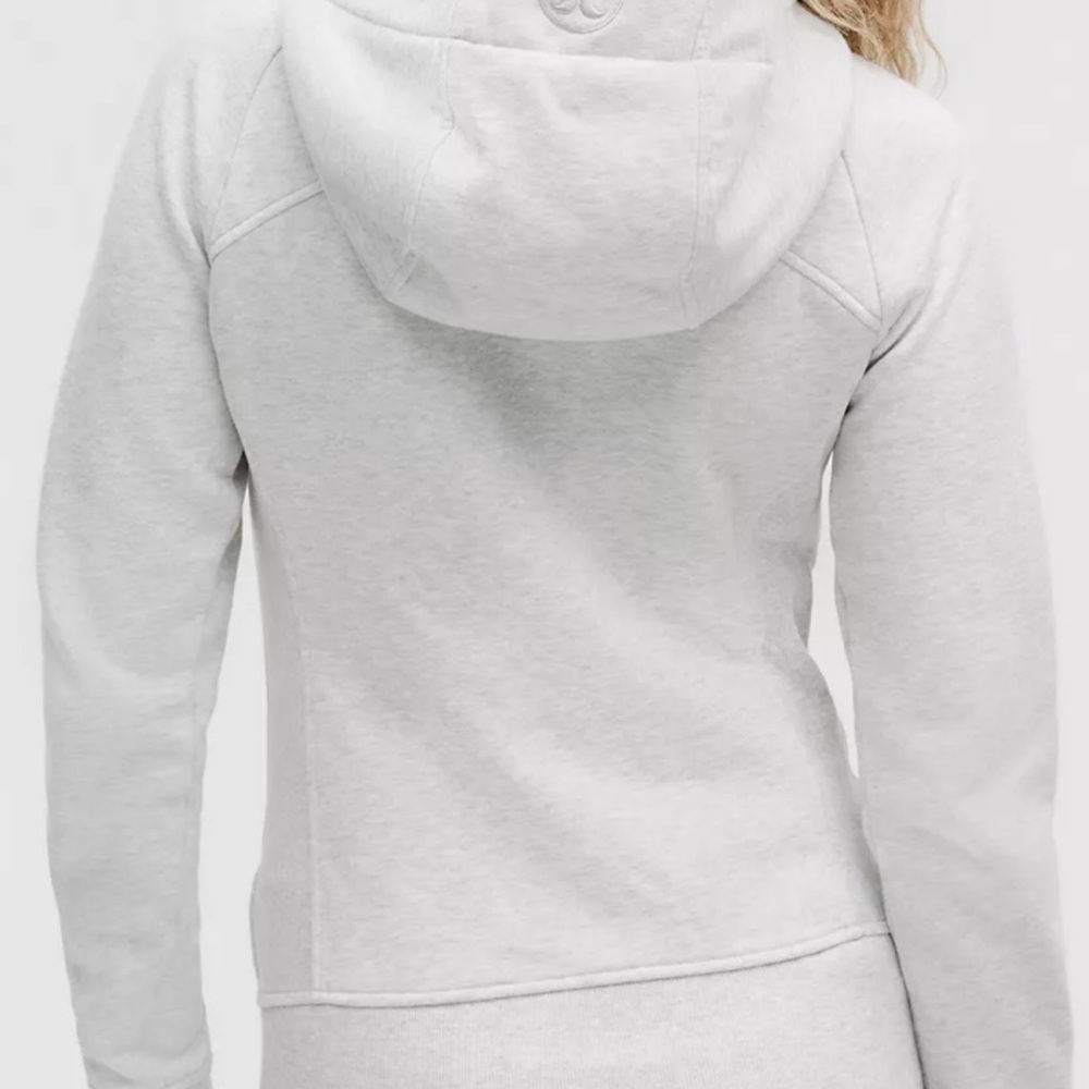 lululemon athletica Light Gray Hooded Pullover